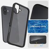 Spigen iPhone 16 Plus Deksel Ultra Hybrid Frost Black