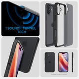 Spigen iPhone 16 Plus Deksel Ultra Hybrid Frost Black