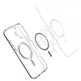 Spigen iPhone 16 Plus Deksel Ultra Hybrid MagFit Hvit