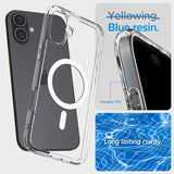 Spigen iPhone 16 Plus Deksel Ultra Hybrid MagFit Hvit