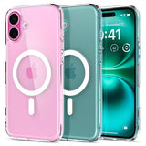 Spigen iPhone 16 Plus Deksel Ultra Hybrid MagFit Hvit