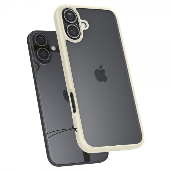 Spigen iPhone 16 Plus Deksel Ultra Hybrid Mute Beige