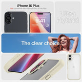 Spigen iPhone 16 Plus Deksel Ultra Hybrid Mute Beige