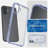 Spigen iPhone 16 Plus Deksel Ultra Hybrid Sky Crystal