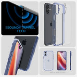 Spigen iPhone 16 Plus Deksel Ultra Hybrid Sky Crystal