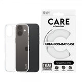 CARE by PanzerGlass iPhone 16 Plus Deksel Urban Combat Transparent