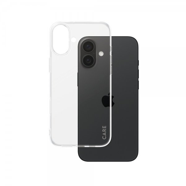 CARE by PanzerGlass iPhone 16 Plus Deksel X-Ray Transparent