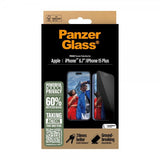 PanzerGlass iPhone 15 Plus/iPhone 16 Plus Skjermbeskytter Ultra-Wide Fit Privacy EasyAligner