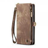 CaseMe iPhone 16 Pro Etui 008 Series Avtakbart Deksel Brun