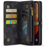 CaseMe iPhone 16 Pro Etui 008 Series Avtakbart Deksel Svart
