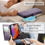 CaseMe iPhone 16 Pro Etui 023 Series Lilla
