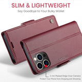CaseMe iPhone 16 Pro Etui 023 Series Rød