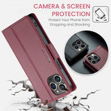 CaseMe iPhone 16 Pro Etui 023 Series Rød