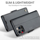 CaseMe iPhone 16 Pro Etui 023 Series Svart