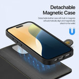 Dux Ducis iPhone 16 Pro Etui 2-in-1 Lawa Series MagSafe Svart