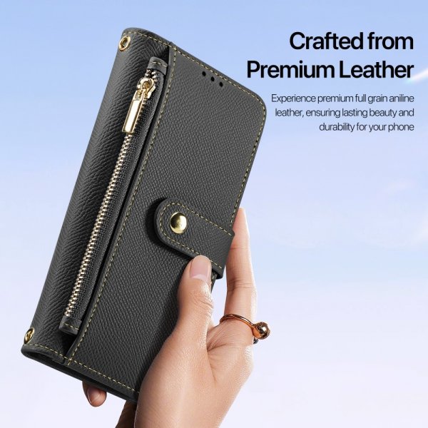 Dux Ducis iPhone 16 Pro Etui 2-in-1 Lawa Series MagSafe Svart