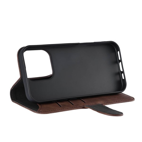 Gear iPhone 16 Pro Etui 3 Kortlomme  Brun