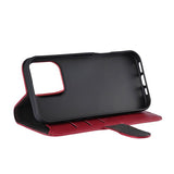 Gear iPhone 16 Pro Etui 3 Kortlomme  Rød