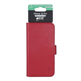 Gear iPhone 16 Pro Etui 3 Kortlomme  Rød