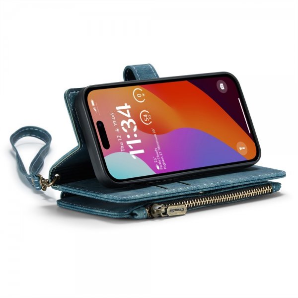 CaseMe iPhone 16 Pro Etui C30 Series Blå