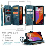 CaseMe iPhone 16 Pro Etui C30 Series Blå