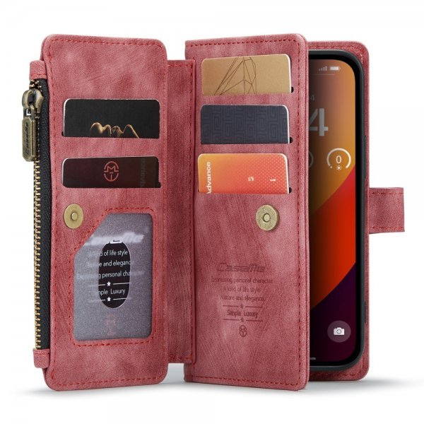CaseMe iPhone 16 Pro Etui C30 Series Rød
