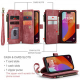 CaseMe iPhone 16 Pro Etui C30 Series Rød