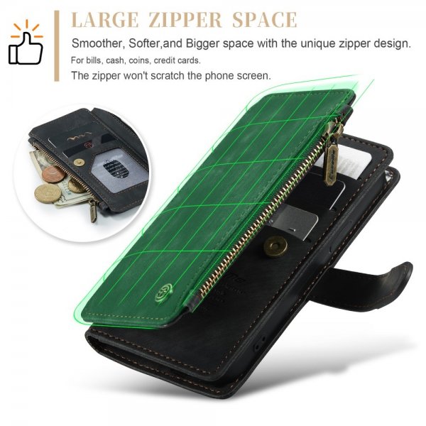 CaseMe iPhone 16 Pro Etui C30 Series Svart