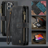 CaseMe iPhone 16 Pro Etui C30 Series Svart