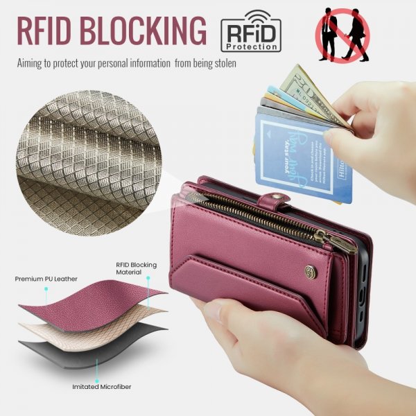 CaseMe iPhone 16 Pro Etui C36 Series Rød