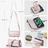 CaseMe iPhone 16 Pro Etui C36 Series Rosa