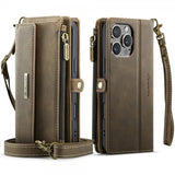 CaseMe iPhone 16 Pro Etui C39 Series Brun