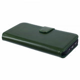 Nordic Covers iPhone 16 Pro Etui Essential Leather Juniper Green