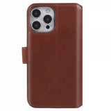 Nordic Covers iPhone 16 Pro Etui Essential Leather Maple Brown