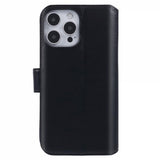 Nordic Covers iPhone 16 Pro Etui Essential Leather Raven Black