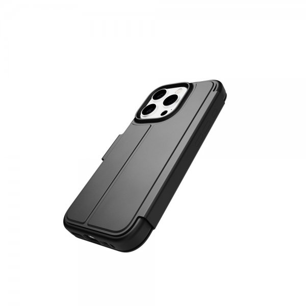 Tech21 iPhone 16 Pro Etui EvoLite Wallet Svart