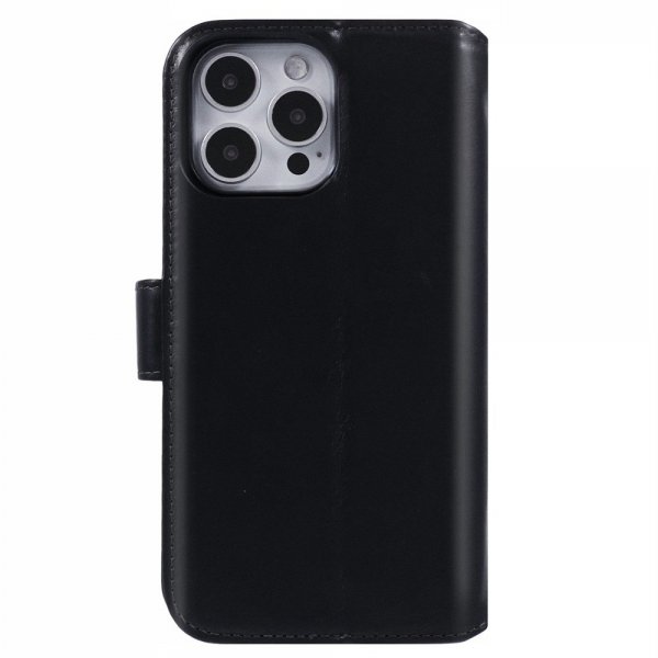Nordic Covers iPhone 16 Pro Etui MagLeather Raven Black
