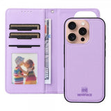 Betopnice iPhone 16 Pro Etui Avtagbart Deksel 005 Lilla