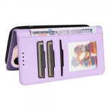 Betopnice iPhone 16 Pro Etui Avtagbart Deksel 005 Lilla