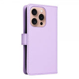 Betopnice iPhone 16 Pro Etui Avtagbart Deksel 005 Lilla