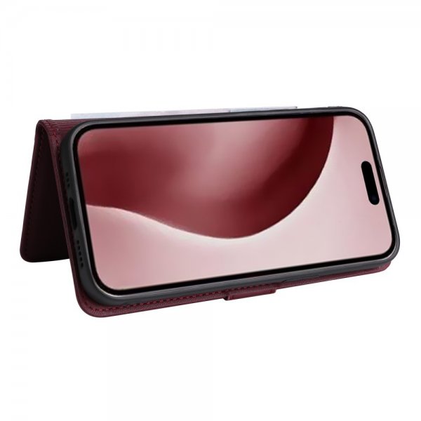 Betopnice iPhone 16 Pro Etui Avtagbart Deksel 005 Rød