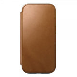Nomad iPhone 16 Pro Etui Modern Leather Folio English Tan