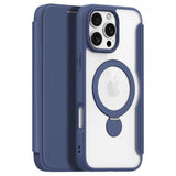 Dux Ducis iPhone 16 Pro Etui Skin X Pro Series Kickstand MagSafe Blå