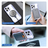Dux Ducis iPhone 16 Pro Etui Skin X Pro Series Kickstand MagSafe Lilla