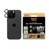PanzerGlass iPhone 16 Pro/iPhone 16 Pro Max Kamerabeskytter Hoops Svart
