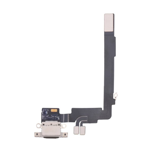 iPhone 16 Pro Ladekontakt Flexkabel Original - Svart