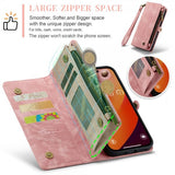 CaseMe iPhone 16 Pro Max Etui 008 Series Avtakbart Deksel Rosa