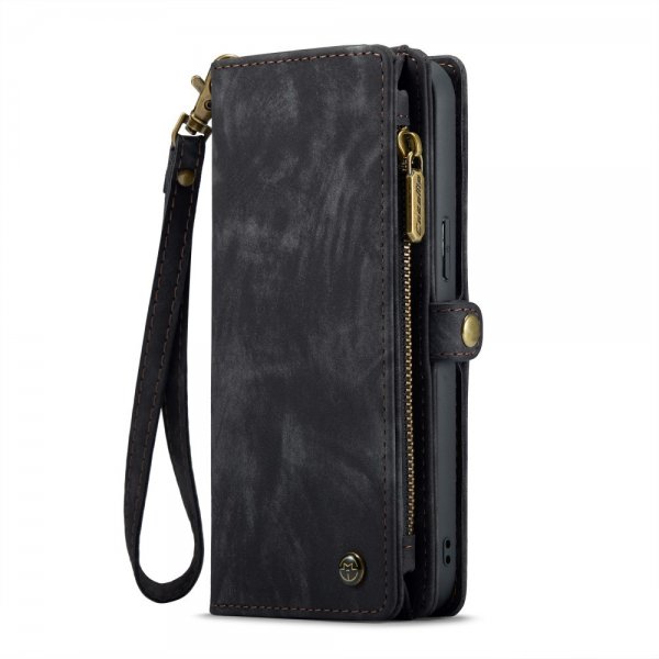 CaseMe iPhone 16 Pro Max Etui 008 Series Avtakbart Deksel Svart