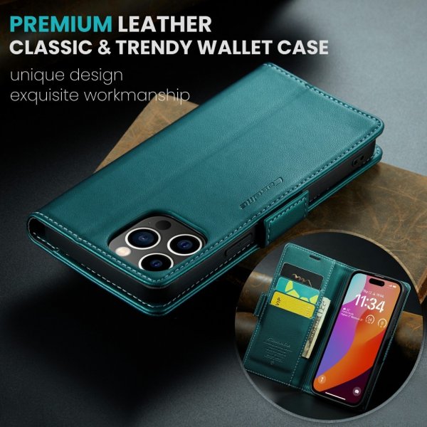 CaseMe iPhone 16 Pro Max Etui 023 Series Grønn