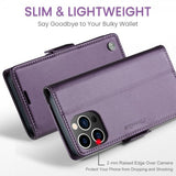 CaseMe iPhone 16 Pro Max Etui 023 Series Lilla